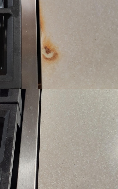 stovetop burn repair